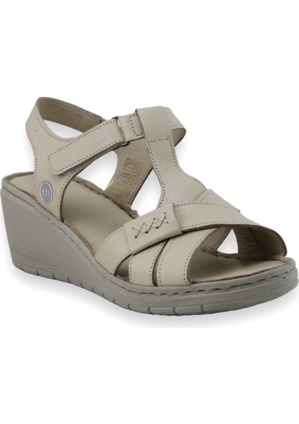D23YS-1045 Deri Comfort Kadın Sandalet