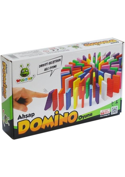 KR116 Ahşap Domino Oyunu -Karsan Oyuncak