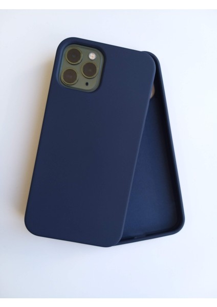 İphone 12/ 12 Pro İle Uyumlu Lansman İçi Kadife Esnek Silikon Kılıf