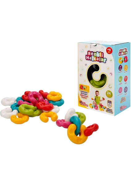 Renkli Halkalar 24 Parça