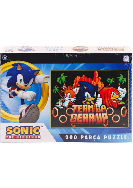 SO0053 Sonic 200 Parça Puzzle -Laçokids