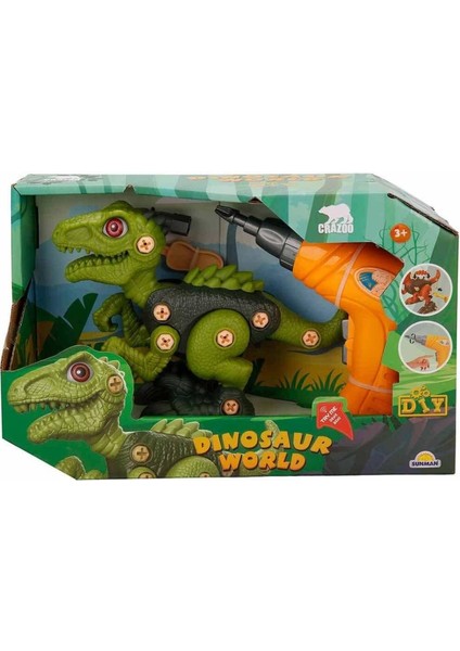 Sök Tak Dinozor ve Hareketli Matkap Seti