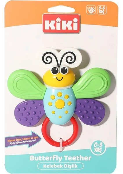 Nessi World AE-2201 Dişlik Çıngırak -Kiki