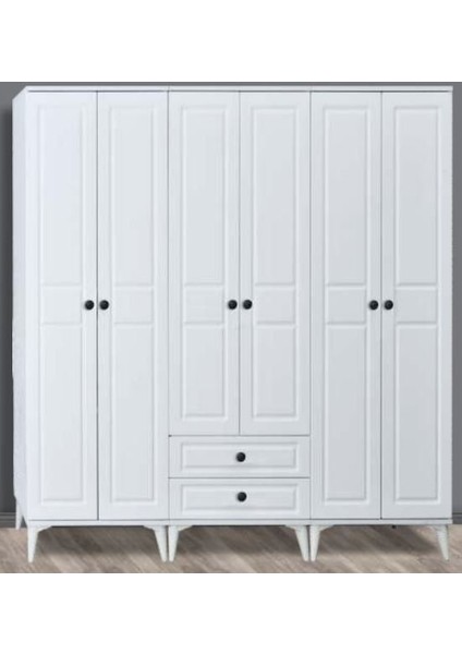 Harika 6 Kapılı Aynasız Dolap
