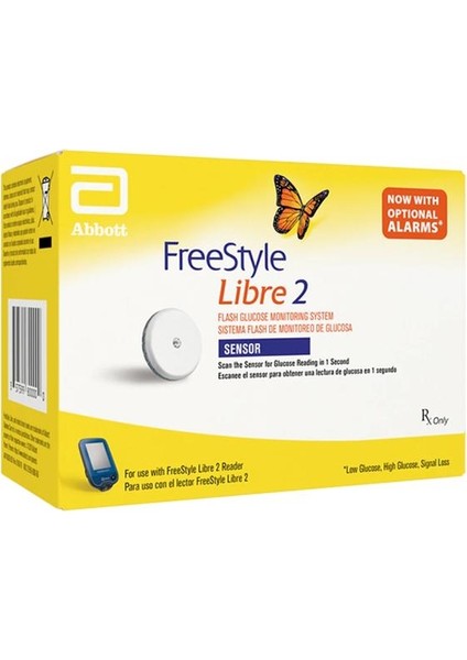 Freestyle Libre 2 Sensör - 14 Günlük Sürekli Glukoz Takip Sensörü