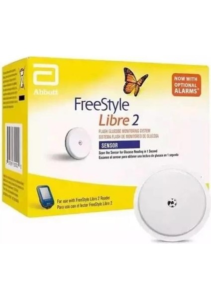 Freestyle Libre 2 Sensör - 14 Günlük Sürekli Glukoz Takip Sensörü