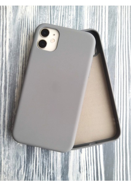 Apple iPhone 11 Lansman Içi Kadife Silikon Kılıf