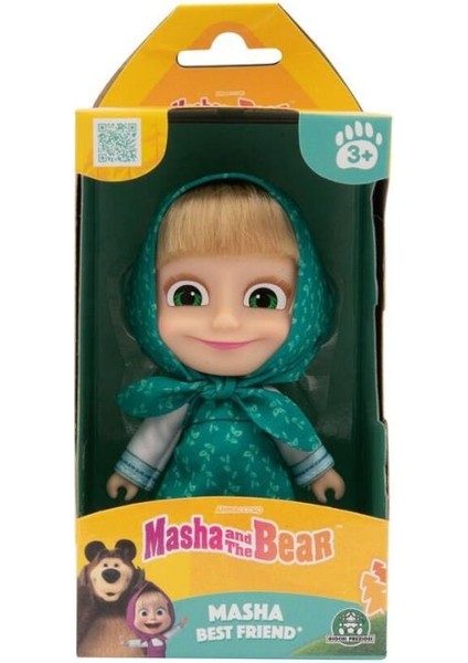 MHA37000 Maşa ve Koca Ayı 12 cm Bebek