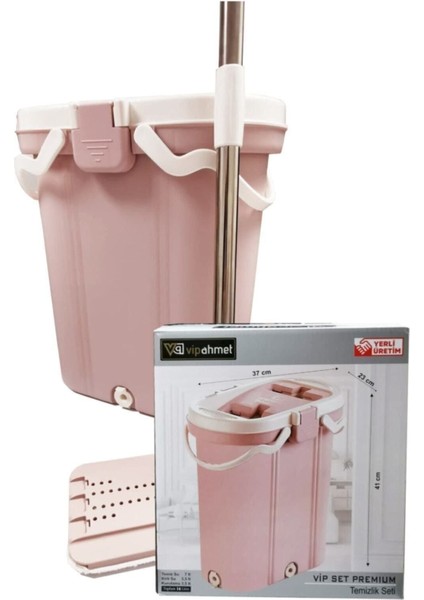 14 lt dayanıklı temizlik kova seti, 3 bölmeli, pratik ve yüksek kalite fiyatları