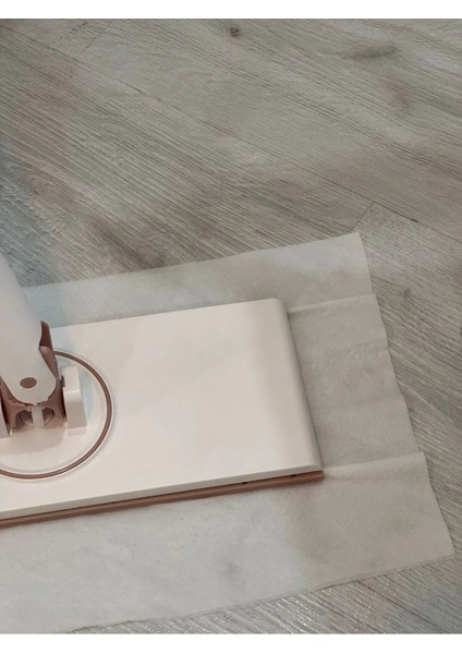 Tüm Bezlere Uyumlu Kendinden Sıkıştırmalı Temizlik Mopası Set, Pembe-Krom