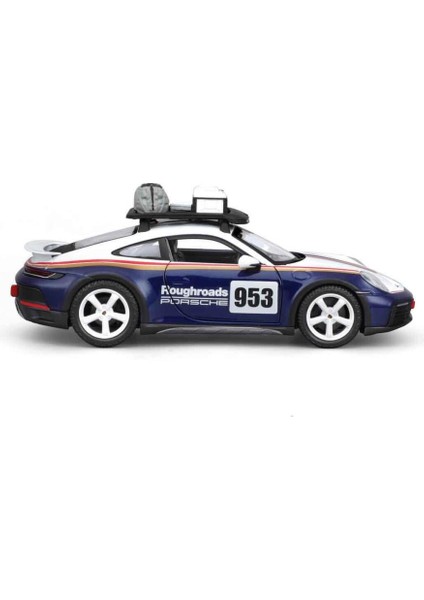 28029 Burago 1:24 Porsche 911 Dakar Model Araba -Sunman