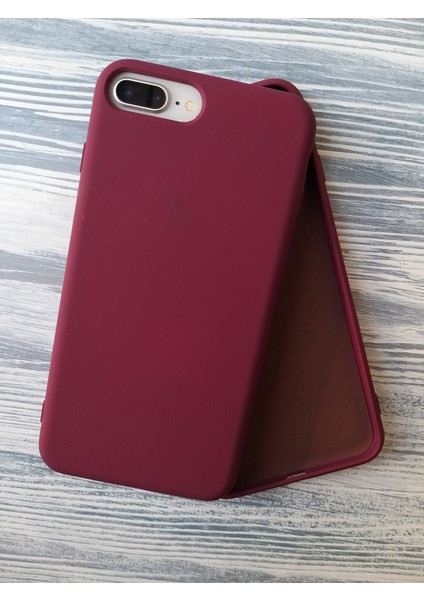 İphone 7 Plus / 8 Plus ile Uyumlu İçi Kadife Esnek Silikon Kılıf