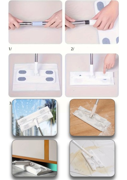 360° Başlıklı Mikrofiber Mop – Sıkıştırmalı Paspas Temizlik Seti, Yüzey Temizlik Ve Havlu Uyumlu fırsatları