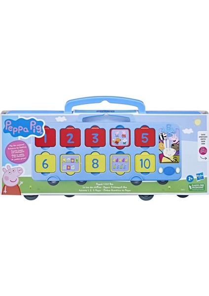 F6411 Peppa Pig ile Öğreniyorum - Okul Otobüsü +3 Yaş