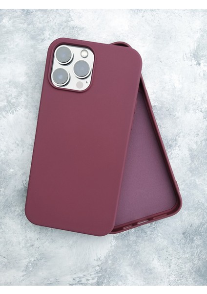 Apple iPhone 13 Promax 6.7 Uyumlu Lansman Içi Kadife Silikon