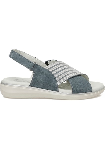 105521.Z5FX Mavi Kadın Comfort Sandalet