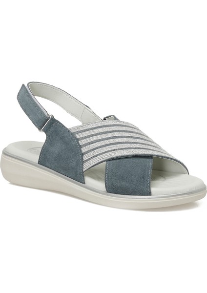 105521.Z5FX Mavi Kadın Comfort Sandalet