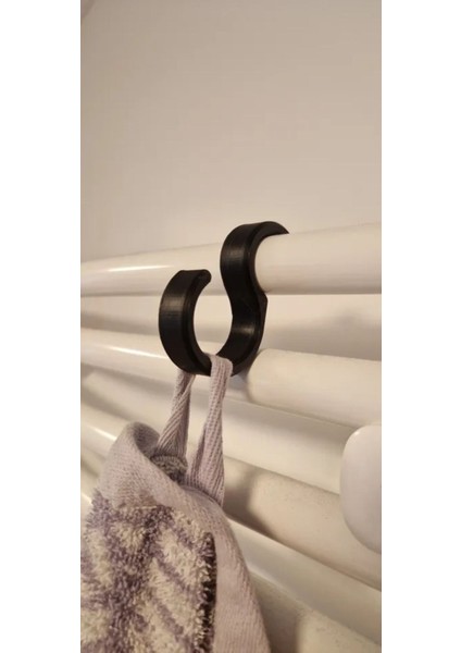 2 Adet Yuvarlak Radyatör Askısı Banyo Kancalı Askılık fiyatları