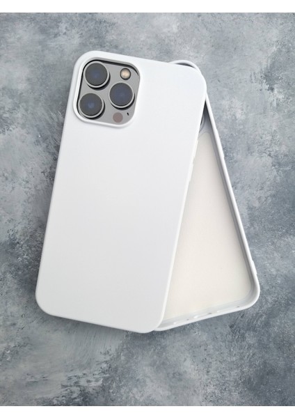 Apple iPhone 13 Promax 6.7 Uyumlu Lansman Içi Kadife Silikon