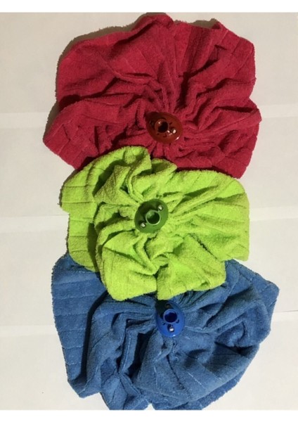 3'lü Mikrofiber Havlu ve Yedek Uç Temizlik Seti, Hijyen ve Pratiklik İçin Ideal