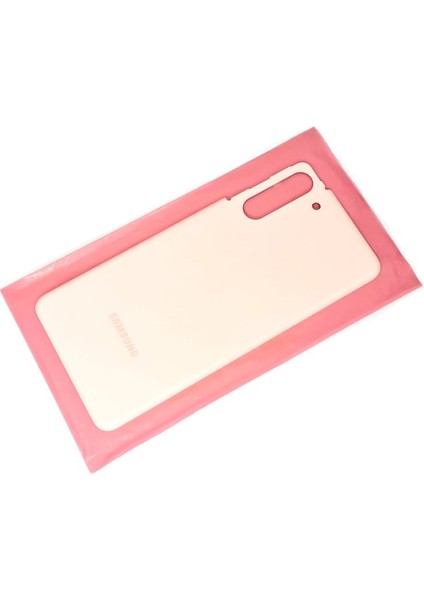 Samsung Galaxy S21 Arka Pil Batarya Kapağı (Cam)