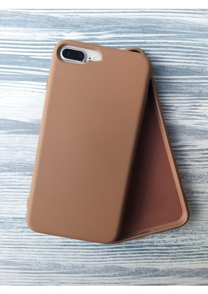 İphone 7 Plus / 8 Plus ile Uyumlu İçi Kadife Esnek Silikon Kılıf
