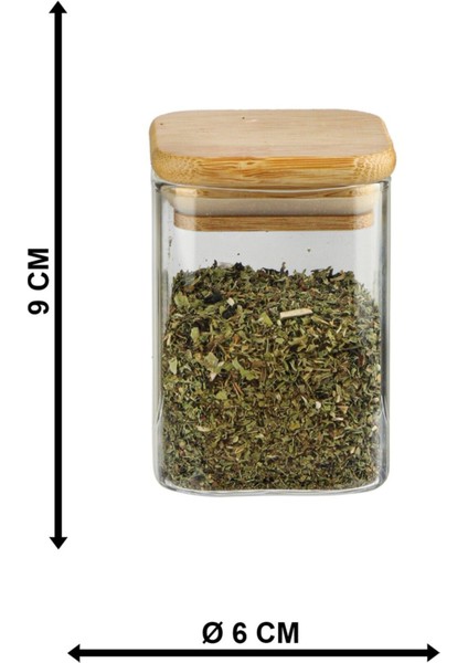12'li 210 ml Bambu Kapaklı Cam Kavanoz Seti, şık ve kullanışlı, vakumlu, 24 parça fiyatları