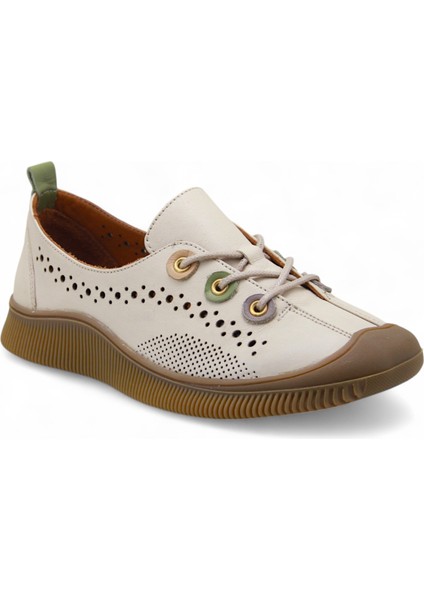 2413512 Hakiki Deri Kadın Ayakkabı