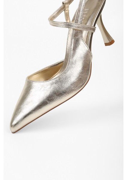 Kadın Nella Altın Parlak Stiletto indirimleri