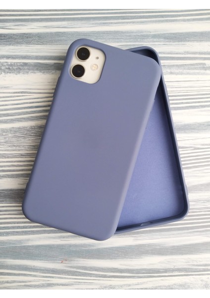İphone 11 İle Uyumlu Lansman İçi Kadife Esnek Silikon Kılıf