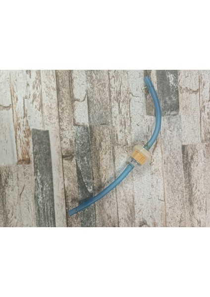 Hortumlu Benzin Filtresi Mavi