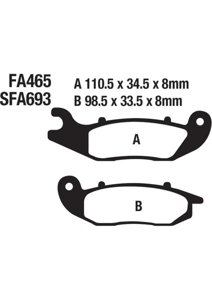 Ön Fren Balatası Honda Pcx 125 2021-2024 CRF250L CRF250 Ld Supermoto Rmg Santa 125 Ön Fren Balatası Honda Pcx 125 2021-2024 CRF250L CRF250 Ld Supermoto Rmg Santa 125 modelleri