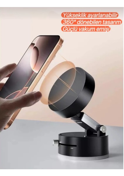 Fr Logolu Magsafe Uyumlu Vakumlu ve Mıknatıslı Telefon Tutucu modelleri