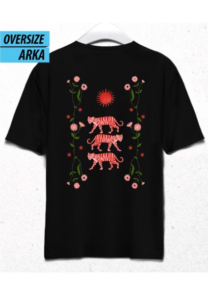 Wild Soul Oversize T-Shirt – Içindeki Gücü Serbest Bırak Siyah