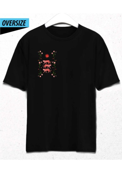 Wild Soul Oversize T-Shirt – Içindeki Gücü Serbest Bırak Siyah fiyatları