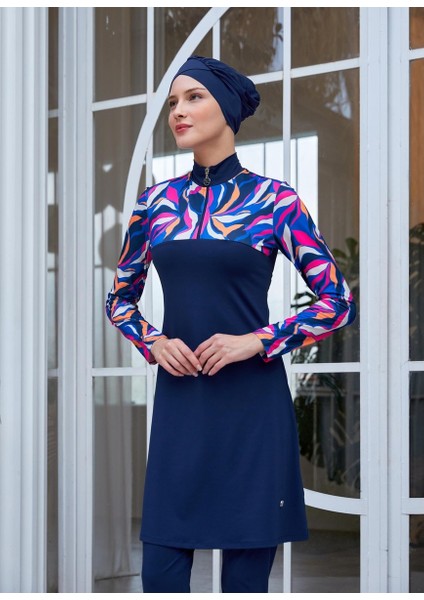 Zelie Uzun Kollu Tesettür Mayo 252107