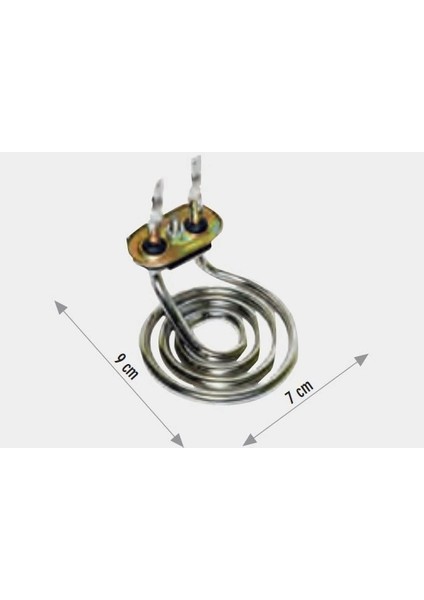 Iran Semaver Rezistansı Flanşlı 1000W 220 V 6.5 Q Cr-Ni fiyatları