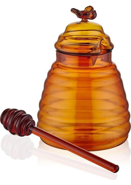 Şık ve kullanışlı cam bal kavanozu, 13 cm, 101-199 ml, 1 parça fiyatları