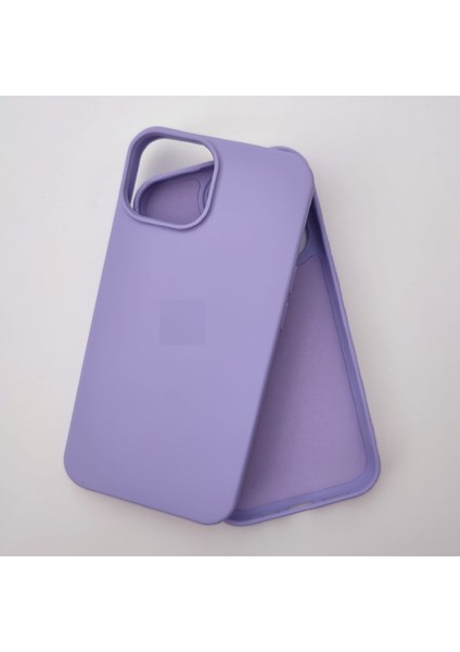 İphone 14 Plus İle Uyumlu İçi Kadife Esnek Silikon Lansman Kılıf