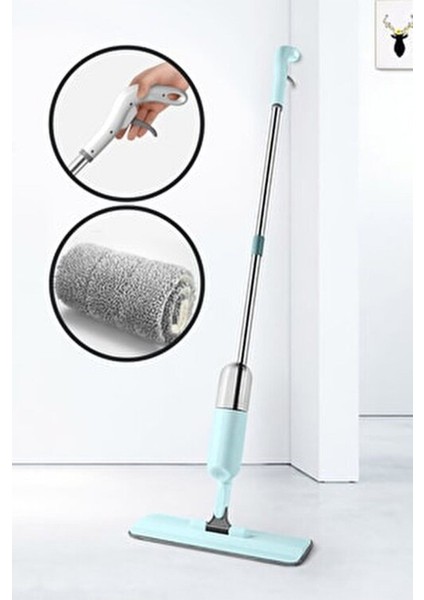 Hazneli sprey mop ile pratik ve kolay temizlik – Türkiye Menşei KutuluStore
