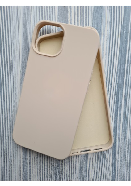 Apple iPhone 14 (6.1) Uyumlu Lansman Içi Kadife Silikon Kılıf