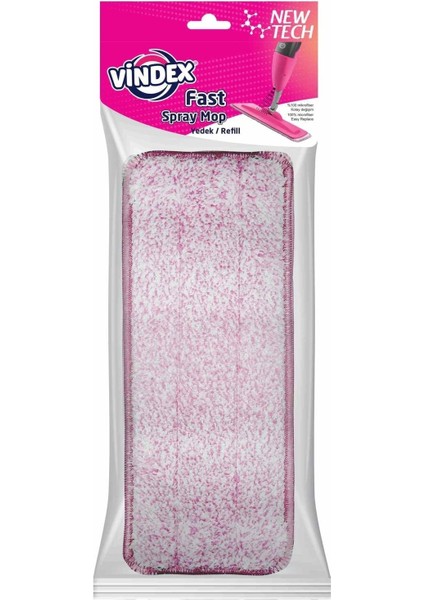 Hızlı Sprey Mop Mikrofiber Yedek - Temizlik Kolaylığı ve Konfor Sunar