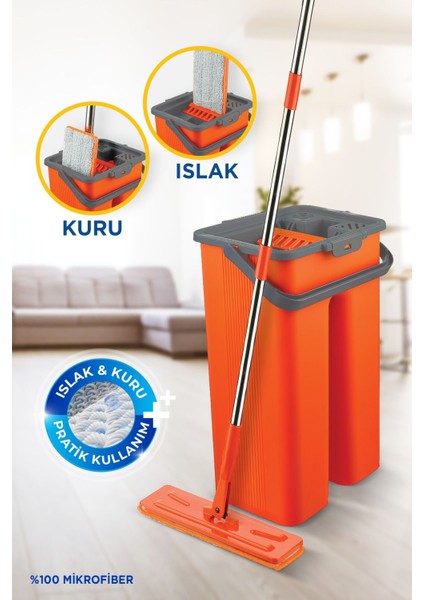 Mavi Kaset Mop Temizlik Seti, Pratik ve Hızlı Temizlik İçin Mükemmel Çözüm fiyatları