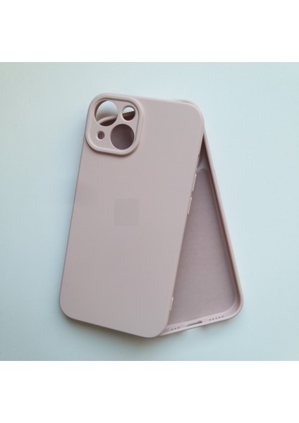İphone 14 İle Uyumlu Kamera Korumalı İçi Kadife Esnek Silikon Lansman Kılıf