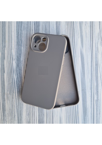 İphone 14 İle Uyumlu Kamera Korumalı İçi Kadife Esnek Silikon Lansman Kılıf