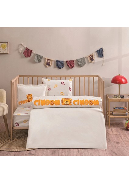 Lisanslı Galatasaray Strip Baby Pamuk Nevresim Takımı