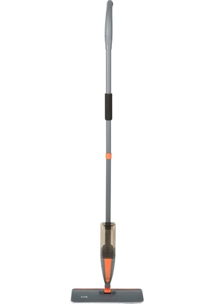 Sprey Mop ve Mikrofiber Bez Seti, Antrasit, 127 cm, Temizlik Kolaylığı, Set