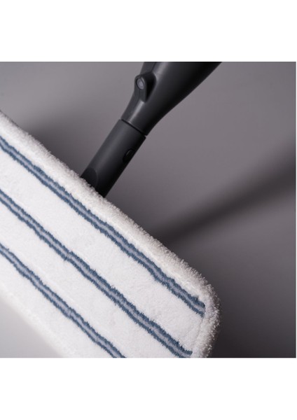 Sprey Mop ve Mikrofiber Bez Seti, Antrasit, 127 cm, Temizlik Kolaylığı, Set