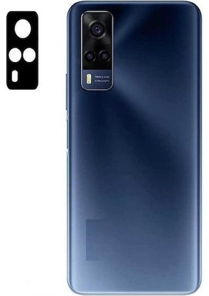 Vivo Y53S ile Uyumlu Kamera Camı Ithal Tekli Set