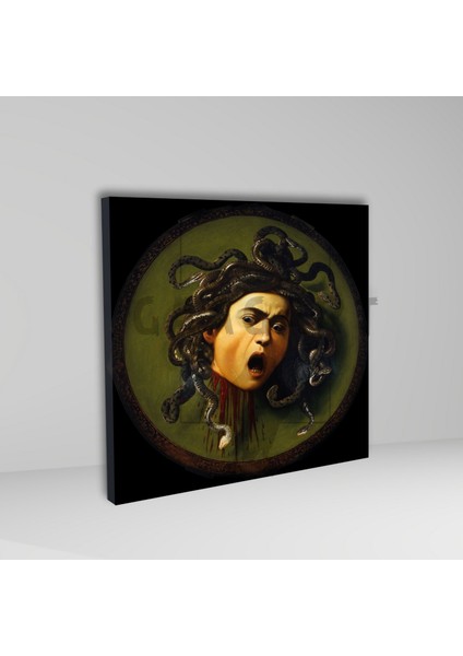 Kare Kanvas Ünlü Ressamlar Caravaggio Medusa fiyatları